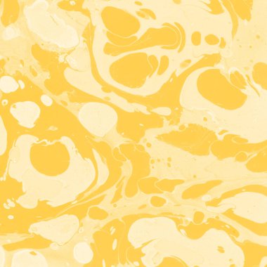 Sarı mermer arkaplan boya sıçrama deseni ile