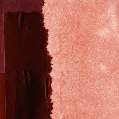 Çeşitli kağıtların kolajı, renkli soyut arkaplan  