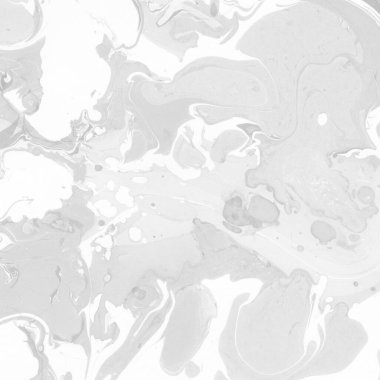 Gümüş mermer arka planda boya sıçramış desen