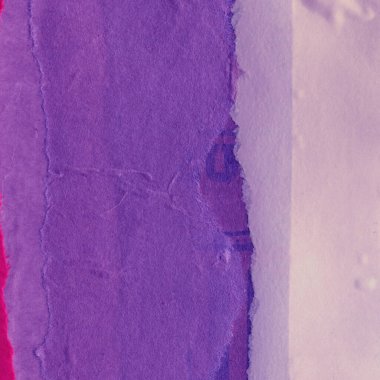 Çeşitli kağıtların kolajı, renkli soyut arkaplan  