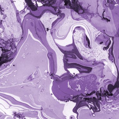 boya desenli mor mermer arkaplan