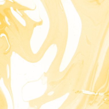 Sarı mermer arkaplan boya sıçrama deseni ile