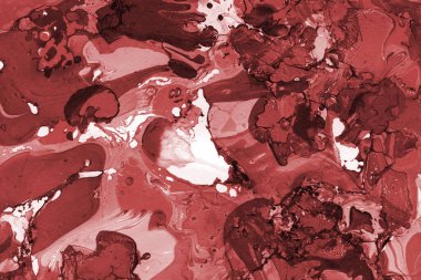 Boya desenli kırmızı mermer arkaplan