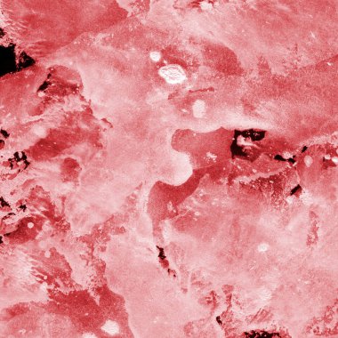 Beyaz kağıt arka planda renkli mürekkep ve suluboya doku. Gradyan boya darbeleri ve kalsiyum kaybı etkisi. El boyaması gouache soyut görüntü. Tuvali dağıt..