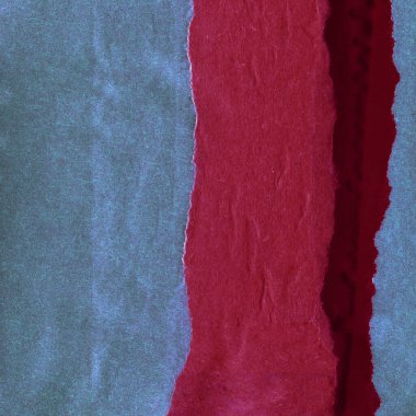 Çeşitli kağıtların kolajı, renkli soyut arkaplan  