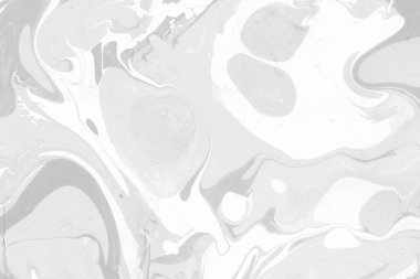 Gümüş mermer arka planda boya sıçramış desen