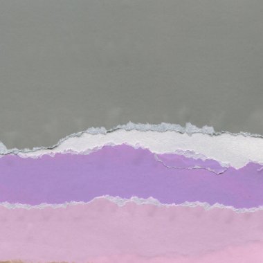 Çeşitli kağıtların kolajı, renkli soyut arkaplan  