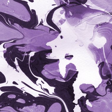 boya desenli mor mermer arkaplan