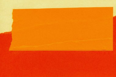 Çeşitli kağıtların kolajı, renkli soyut arkaplan  