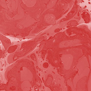 Boya desenli kırmızı mermer arkaplan