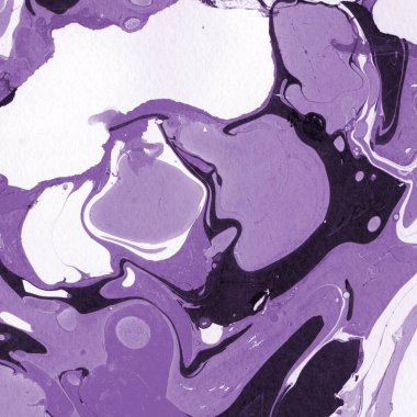 boya desenli mor mermer arkaplan