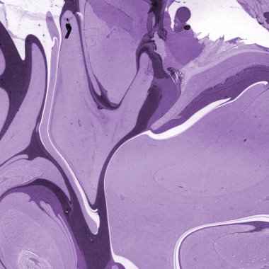 boya desenli mor mermer arkaplan