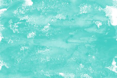 Beyaz kağıt arka planda renkli mürekkep ve suluboya doku. Gradyan boya darbeleri ve kalsiyum kaybı etkisi. El boyaması gouache soyut görüntü. Tuvali dağıt..