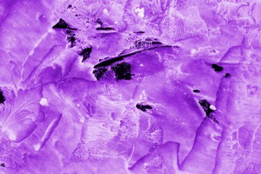 Beyaz kağıt arka planda renkli mürekkep ve suluboya doku. Gradyan boya darbeleri ve kalsiyum kaybı etkisi. El boyaması gouache soyut görüntü. Tuvali dağıt..