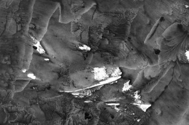 Gri mürekkep deseni lekeler, soyut arkaplan