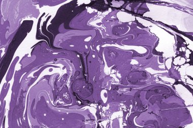 boya desenli mor mermer arkaplan