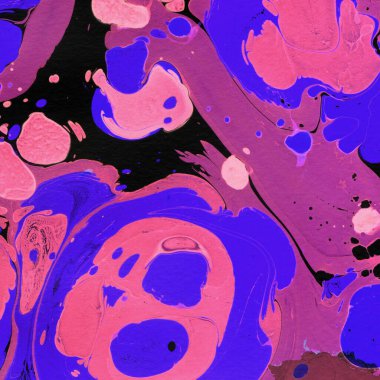 Beyaz suluboya arka planda renkli mermer mürekkep kağıdı dokusu. Kaotik soyut organik tasarım. Banyo bombası dalgaları.