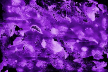 Beyaz kağıt arka planda renkli mürekkep ve suluboya doku. Gradyan boya darbeleri ve kalsiyum kaybı etkisi. El boyaması gouache soyut görüntü. Tuvali dağıt..