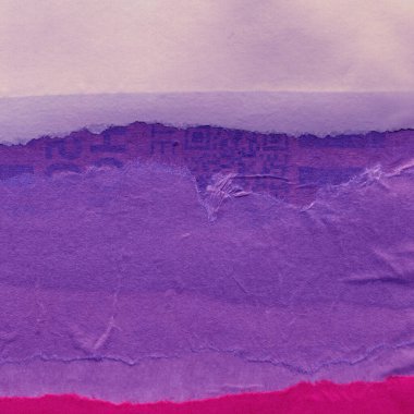 Çeşitli kağıtların kolajı, renkli soyut arkaplan  