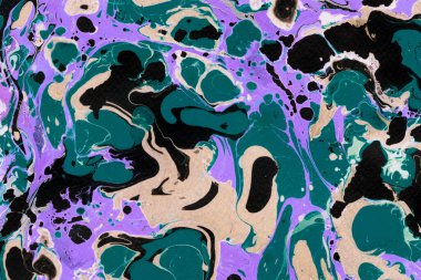 mermer arkaplan boya sıçrama deseni ile