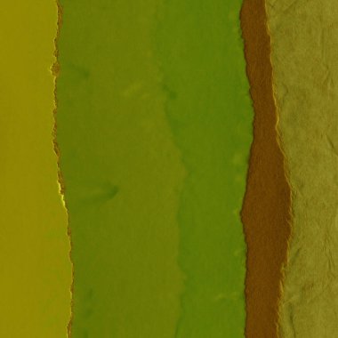 Çeşitli kağıtların kolajı, renkli soyut arkaplan  