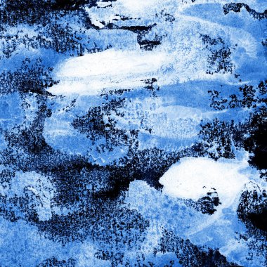 mavi mürekkep deseni lekeler, soyut arkaplan