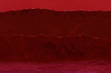 Çeşitli kağıtların kolajı, renkli soyut arkaplan  