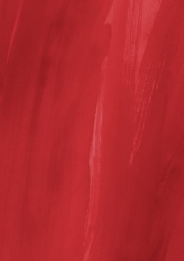 Kağıt zemin üzerinde beyaz gerçekçi suluboya desenli kırmızı.