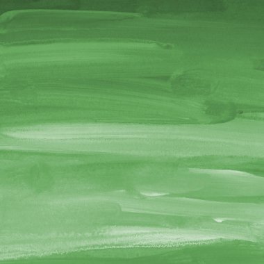 Yeşil Gouache dokusu, soyut arkaplan