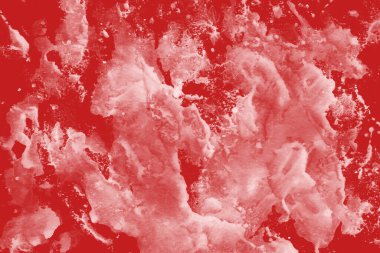 Beyaz kağıt arka planda renkli mürekkep ve suluboya doku. Gradyan boya darbeleri ve kalsiyum kaybı etkisi. El boyaması gouache soyut görüntü. Tuvali dağıt..