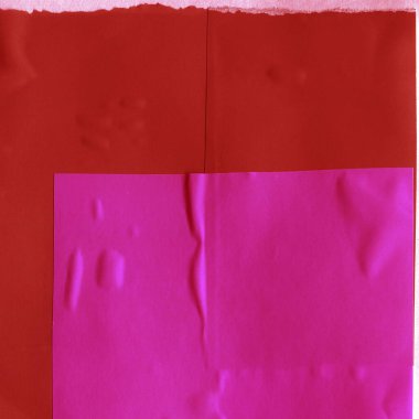 Çeşitli kağıtların kolajı, renkli soyut arkaplan  