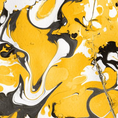 mermer arkaplan boya sıçrama deseni ile