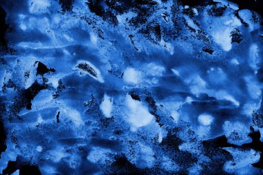 mavi mürekkep deseni lekeler, soyut arkaplan