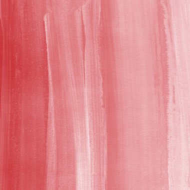 Kağıt zemin üzerinde beyaz gerçekçi suluboya desenli kırmızı.