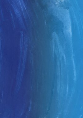 Kağıt zemin üzerinde renkli mürekkep ve suluboya doku. Gradyan boya darbeleri ve kalsiyum kaybı etkisi. El boyaması gouache soyut resim.