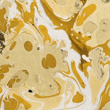 Beyaz suluboya arka planda renkli mermer mürekkep kağıdı dokusu. Kaotik soyut organik tasarım. Banyo bombası dalgaları.