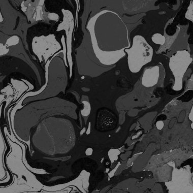 Beyaz suluboya arka planda renkli mermer mürekkep kağıdı dokusu. Kaotik soyut organik tasarım. Banyo bombası dalgaları.