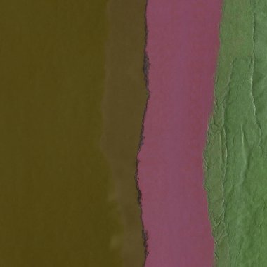 Çeşitli kağıtların kolajı, renkli soyut arkaplan  