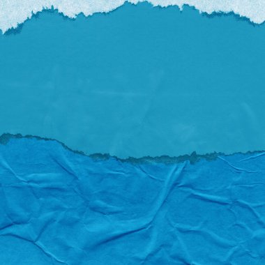 Çeşitli kağıtların kolajı, renkli soyut arkaplan  