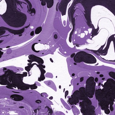 boya desenli mor mermer arkaplan