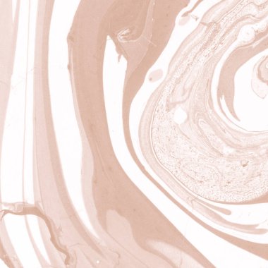 Kağıt üzerinde turuncu mermer mürekkep dokusu. Mermer taş resim.