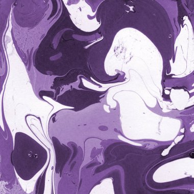 boya desenli mor mermer arkaplan