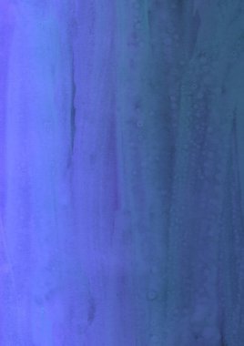 Kağıt zemin üzerinde renkli mürekkep ve suluboya doku. Gradyan boya darbeleri ve kalsiyum kaybı etkisi. El boyaması gouache soyut resim.