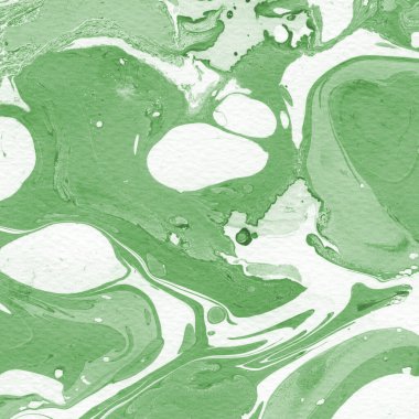 Beyaz suluboya arka planda renkli mermer mürekkep kağıdı dokusu. Kaotik soyut organik tasarım. Banyo bombası dalgaları.