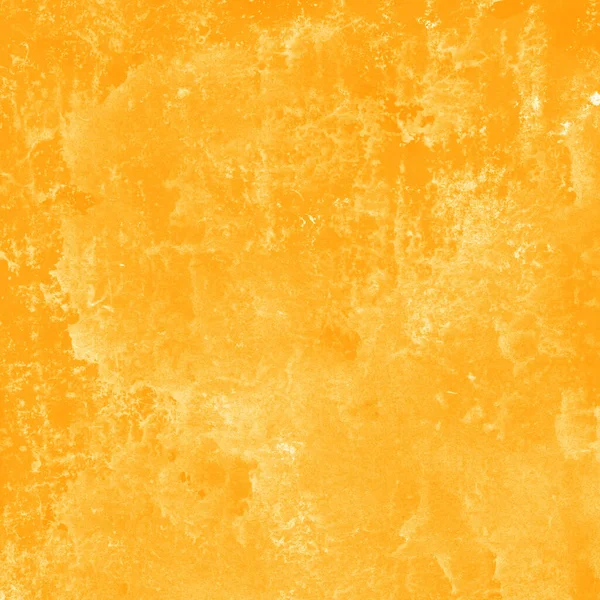 Fondo Acuarela Amarillo Con Textura Papel Realista — Foto de Stock