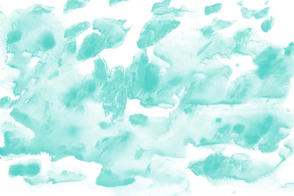 Beyaz kağıt arka planda renkli mürekkep ve suluboya doku. Gradyan boya darbeleri ve kalsiyum kaybı etkisi. El boyaması gouache soyut görüntü. Tuvali dağıt..