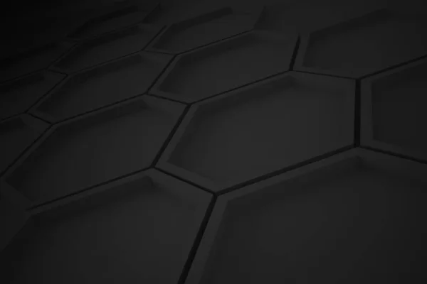 Abstract Black Shapes Wallpaper — Stock Photo, Image