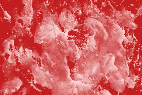 Beyaz kağıt arka planda renkli mürekkep ve suluboya doku. Gradyan boya darbeleri ve kalsiyum kaybı etkisi. El boyaması gouache soyut görüntü. Tuvali dağıt..