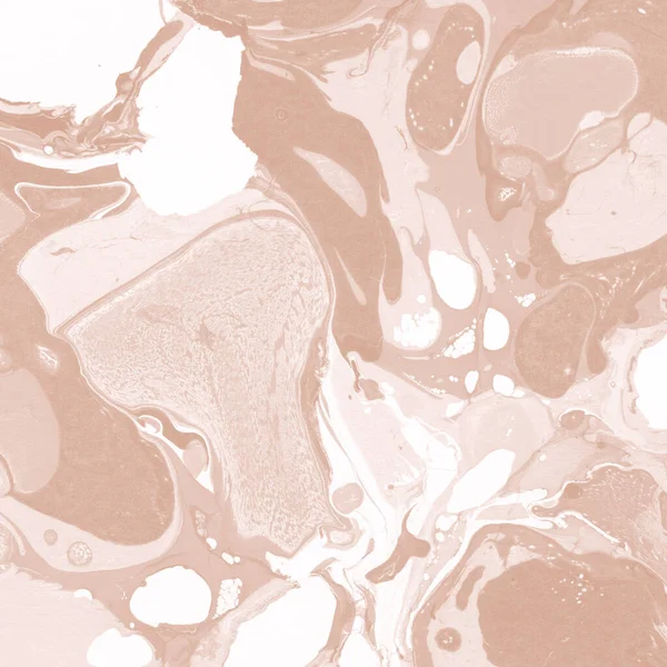 Kağıt üzerinde turuncu mermer mürekkep dokusu. Mermer taş resim.