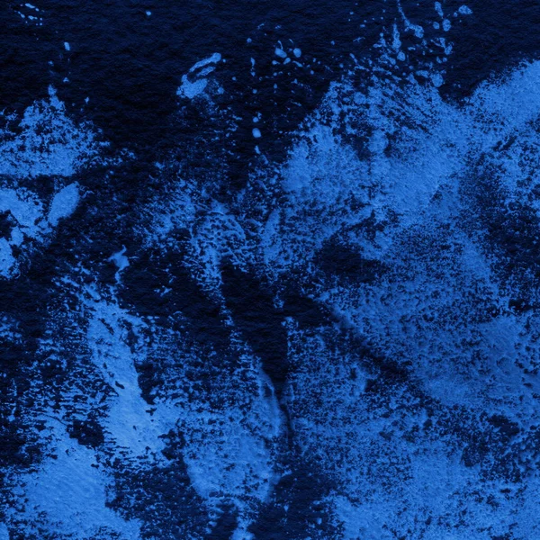 Teintes Encre Bleue Texture Fond Abstrait — Photo